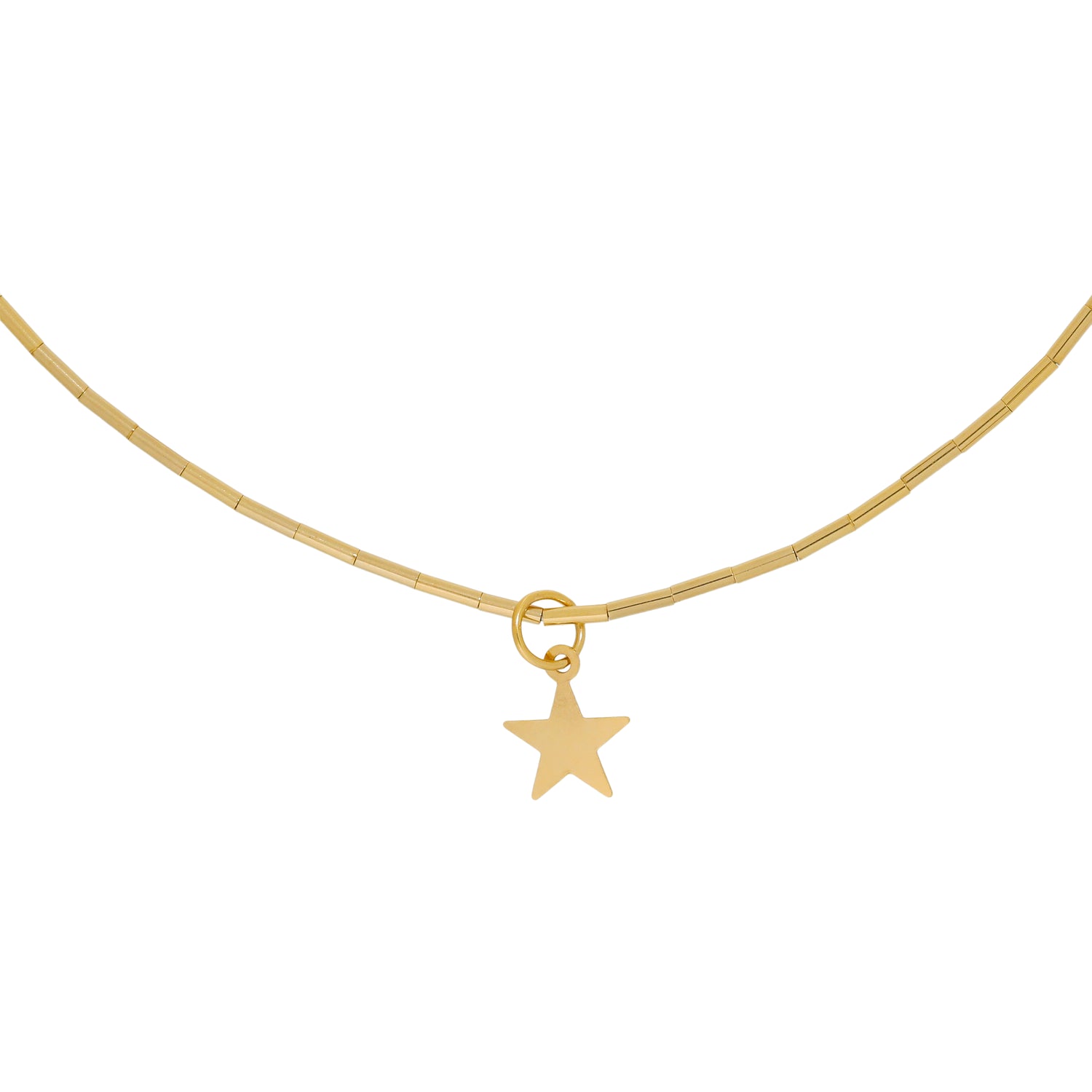 Dainty Gold 18K Star Choker, Gold Star Necklace, Gold Disc Choker, Minimal  Boho Beaded Choker, Gold Layered Necklace for Women, EB82 - Etsy